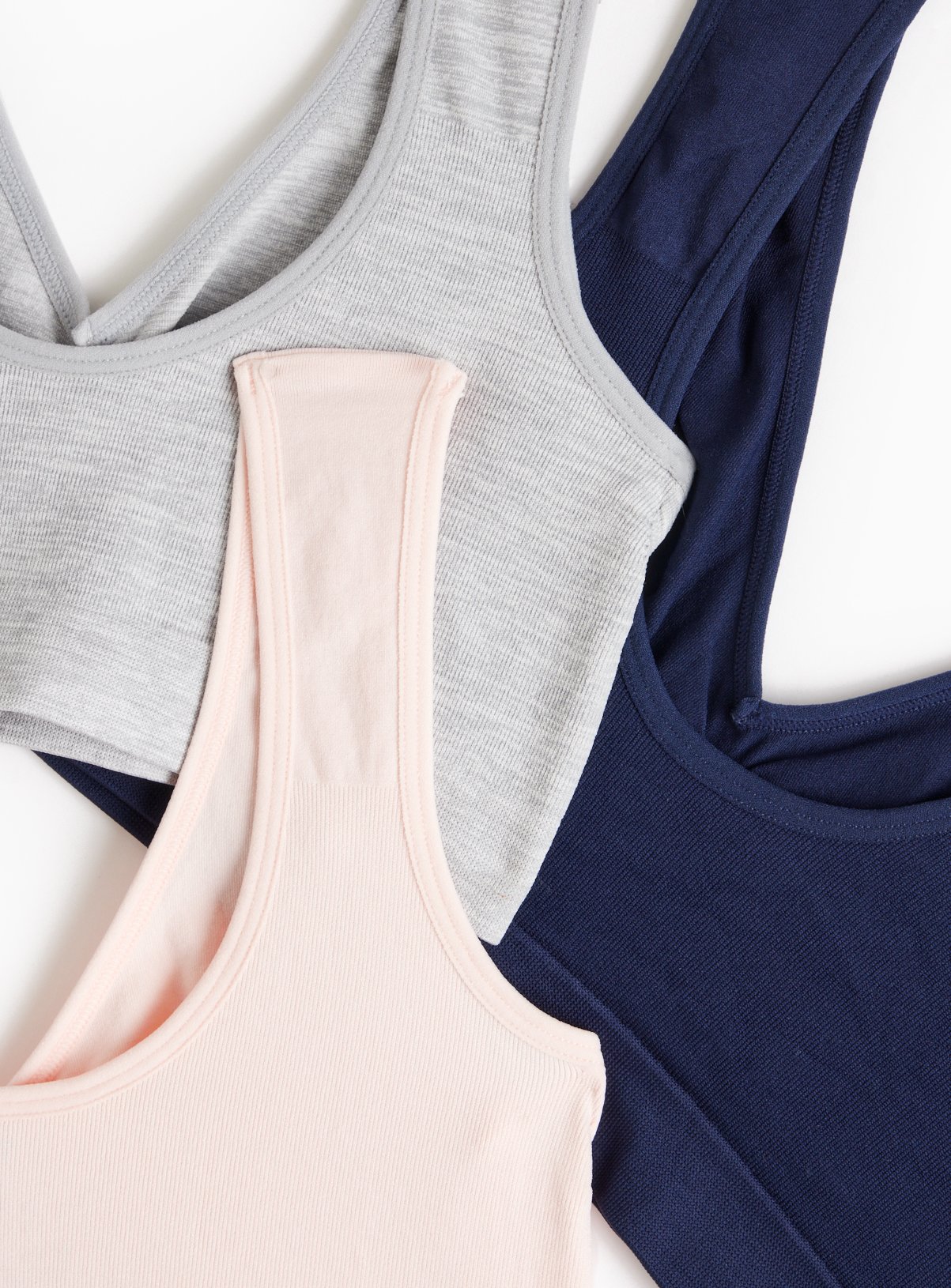 Seamless Non-Wired Crop Top 3 Pack L - Image 3 thumbnail